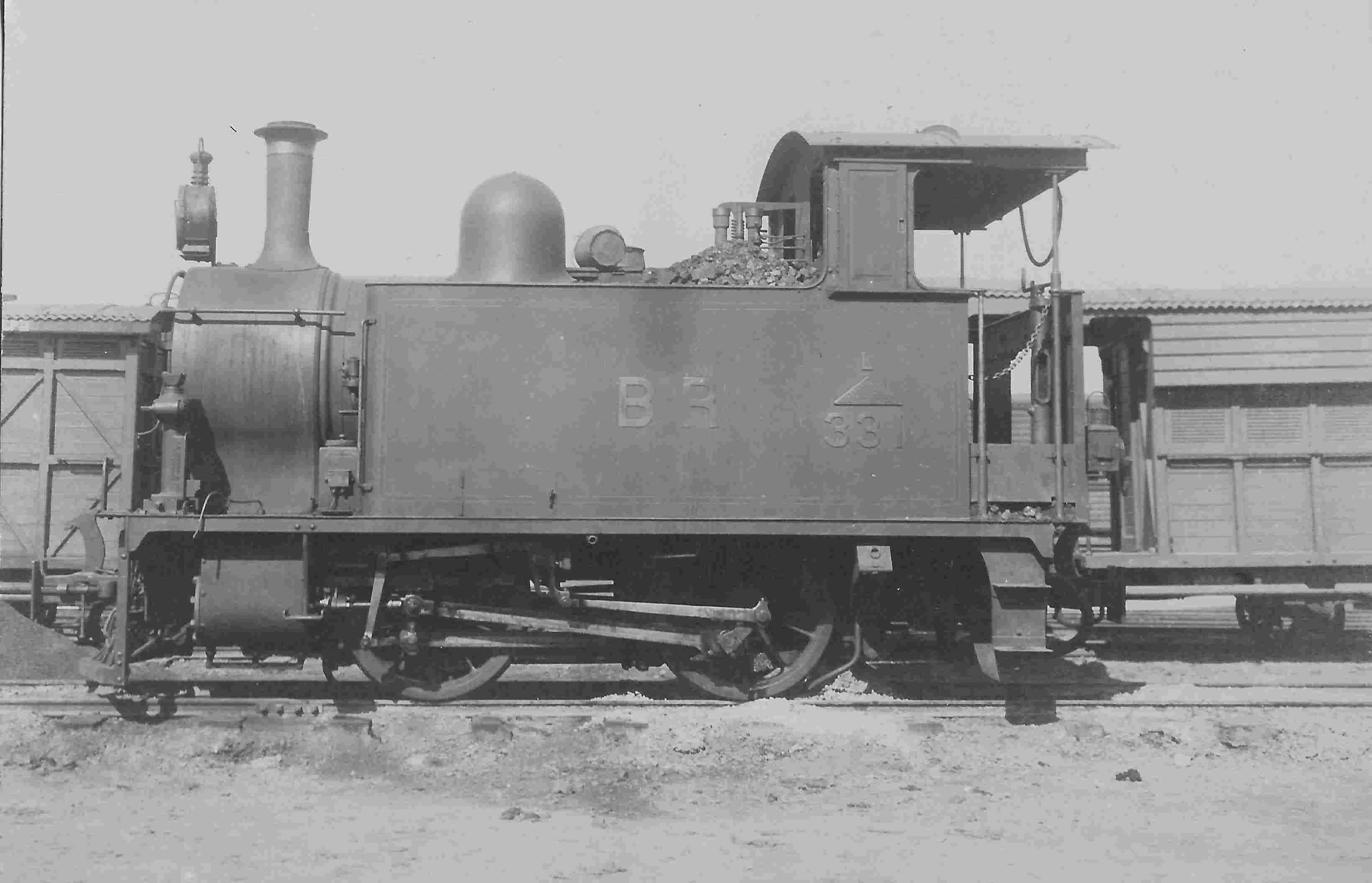 Burma Railways 0-4-0T no. 331