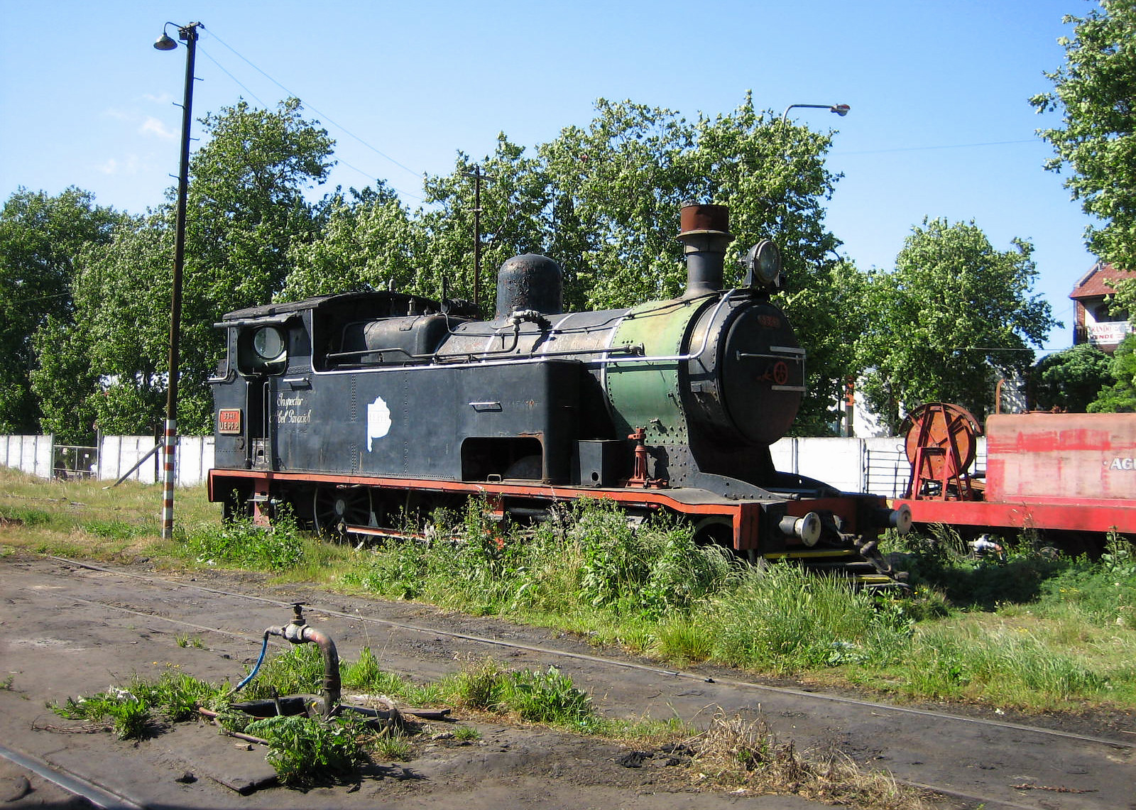 A 2-6-2 Tank at Mar del Plata Station. Loco number is probably 3341. 2008, Paddy Farrell 
