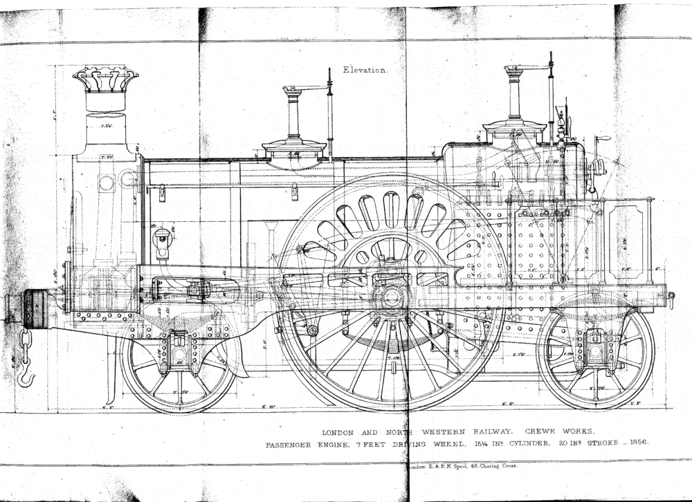 2-2-2 Locomotive